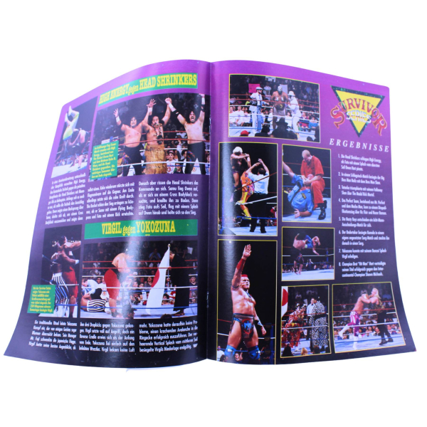 WWF Magazin Nr. 2 (1993) – Ehapa – Mr. Perfect, Royal Rumble Vorschau, Razor Ramon – Poster fehlt